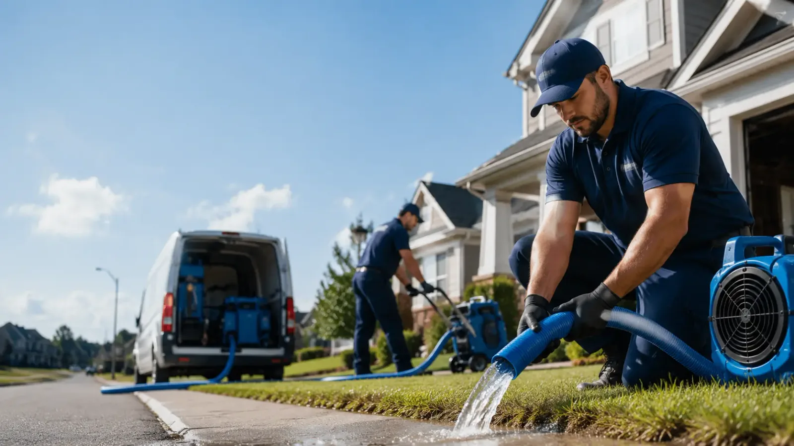 Flood Damage Restoration in Rowena, TX
